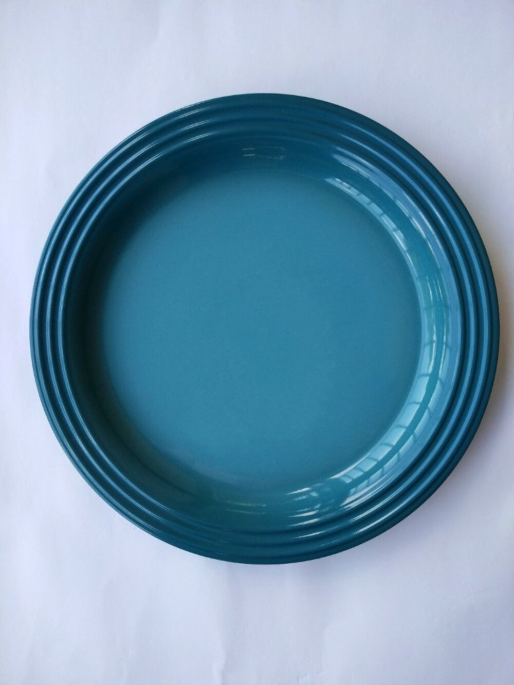 Le Creuset 10.6” Vancouver Dinner Plate in Caribbean Blue
